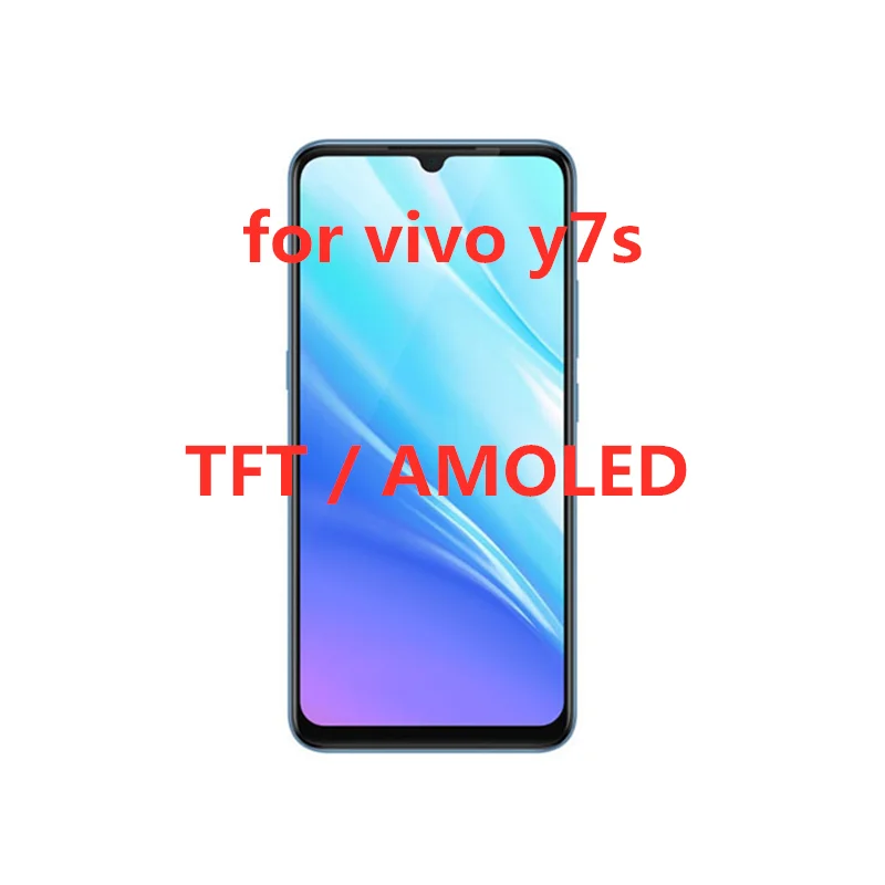 6 38 ''TFT/AMOLED LCD для Vivo Y7S Z5 ЖК-дисплей кодирующий преобразователь сенсорного