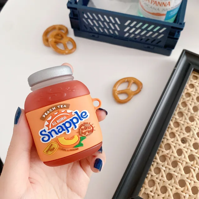 3D Luxury Earphone Case For AirPods 1 2 3 Pro sweet sugar chocolate Potato Chips soft silicone Wireless Headset bluetooth case 16