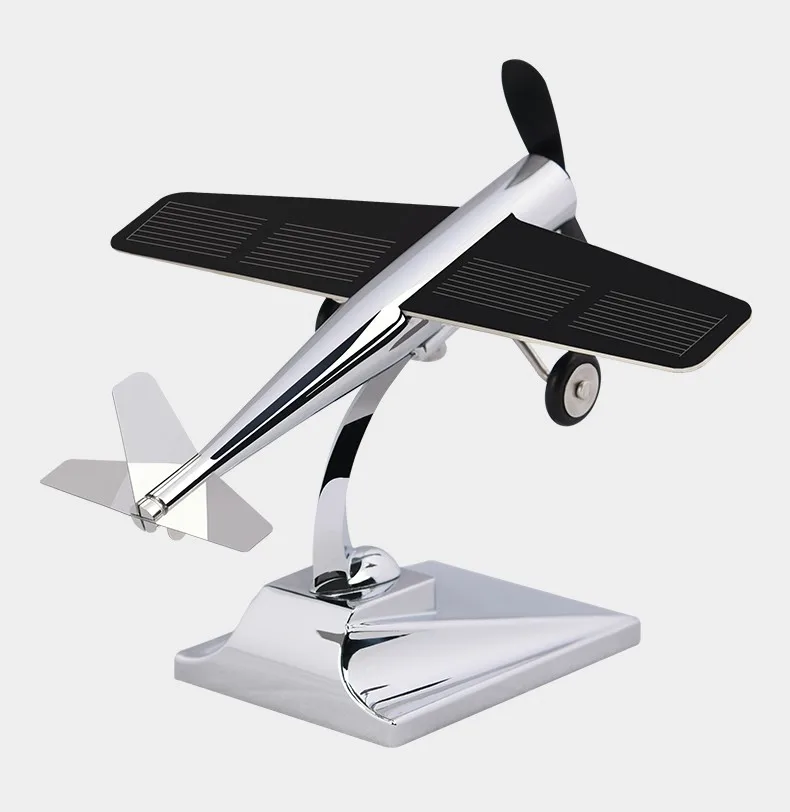 DREAMCAR Rotating Solar Aircraft Metal Automotive Interior Decoration Accessories 0_01