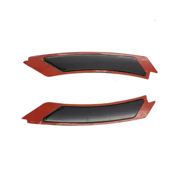 

Accessories Front Bumper Reflectors Parts Replacement ​1 Pair Side Marker Light Black