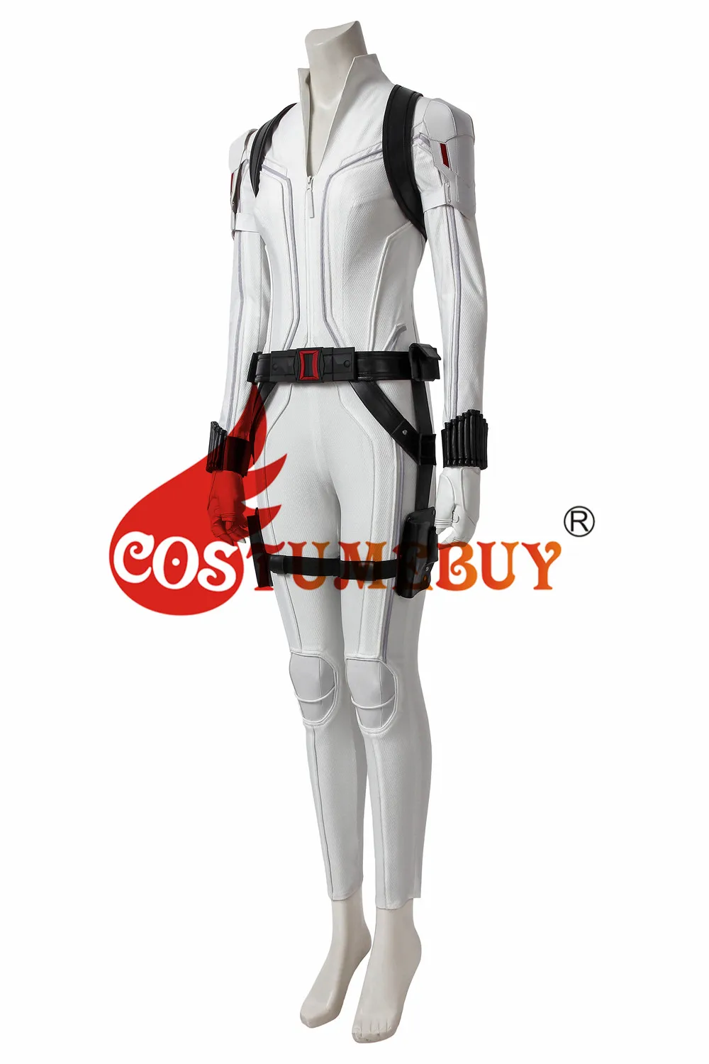 CostumeBuy, черная вдова, Наташа романофф, белый костюм, костюм для взрослых женщин, супергерой, Черная Вдова, сексуальный комбинезон, костюм L920