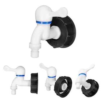 

1/2 Inch 3/4 Inch S60x6 White Ceramics Thread IBC Tank Adapter Connector Tap Replacement Valve Fitting For Home Garden 60mm