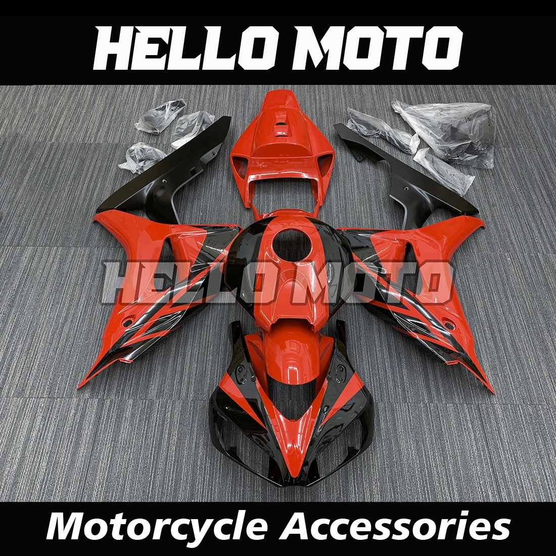 Чехол для мотоцикла HONDA CBR1000RR 2006-2007 года обтекатель спойлер корпус из АБС-пластика
