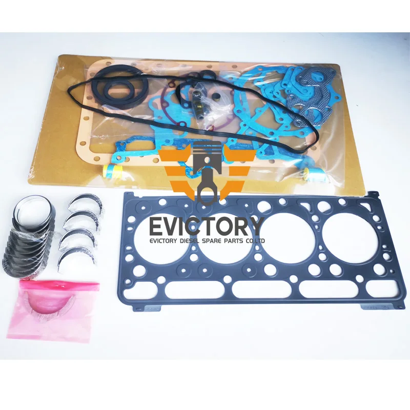 

Полная прокладка Kubota V2003 V2003DI V2003T + подшипник двигателя + комплект поршневых колец