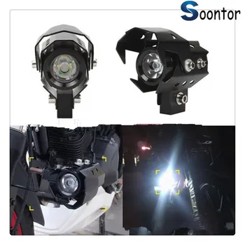 

Universal Motorcycle Headlight LED Fog Lamp Beam Head Light Spotlight for Suzuki DL1000 VSTROM GSF1200 BANDIT GSF1250 BANDIT