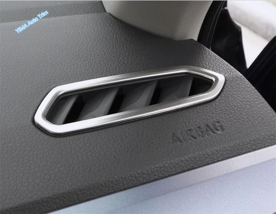 Window Switch Button / Head Light Adjust / Glove Storage Box Handle Buckle Cover Trim Fit For VW Volkswagen T-Cross 2019 - 2021