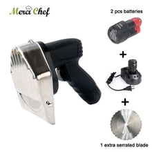 ITOP Shawarma Kebab Slicer  Electric Doner Cutter Knife Wireless With Two Batteries Kebab Slicer Two Blades 0012-04