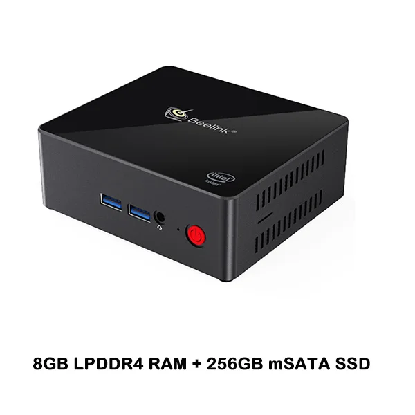 8GB LPDDR4 256GB Beelink Gemini X55 Мини ПК J5005 Windows 10 Мини ПК 8 Гб LPDDR4 256/512 ГБ 2,4 ГГц+ 5 ГГц wifi 2* HDMI BT4.0 Поддержка Windows и Linux - Цвет: 8GB LPDDR4 256GB
