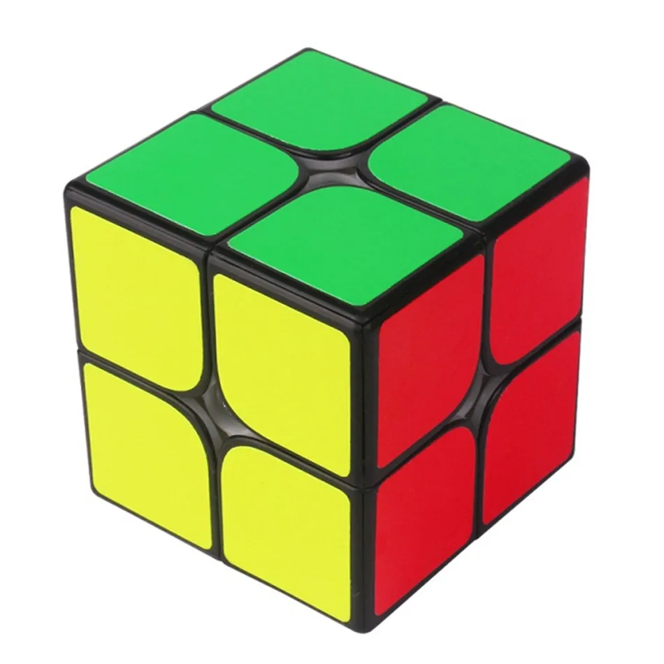 10 шт./лот Yuxin маленький магический 2x2x2 карманный мини-куб 2x2 маленький магический куб Cubo Magico головоломка игрушка для детей Детская Подарочная игрушка