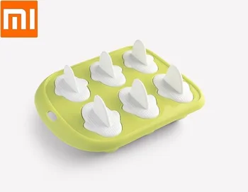 

New Household Self-made Square Ice-cream Popsicle Maker Mold Safety Silicone Ice mold