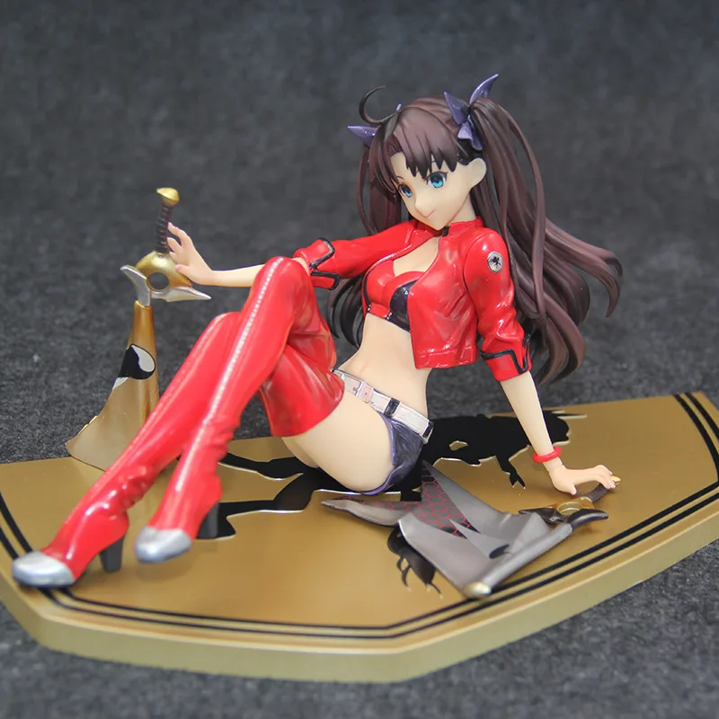 FateStay Night Action Figure RACING Ver. Tohsaka Rin Sexy Model Dolls Decoration Collection Figurine Christmas Toys Gifts 11cm (14)