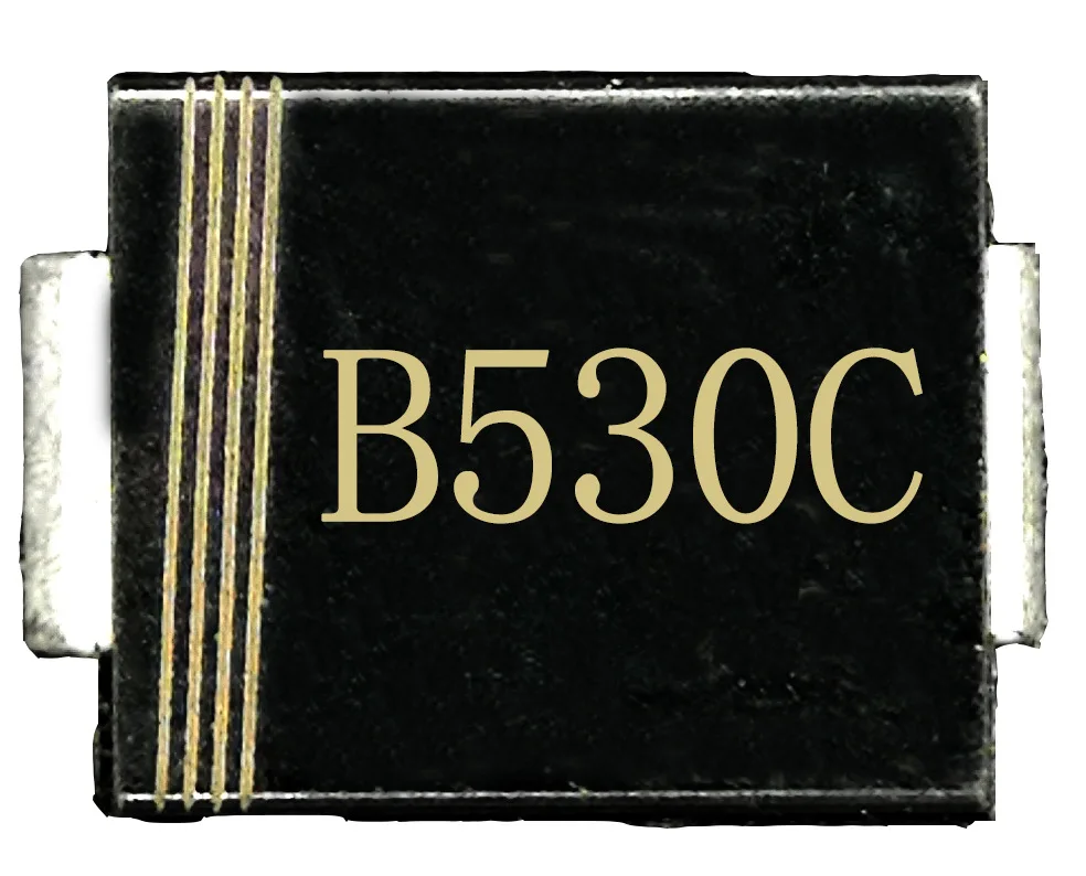 

B530C-13-F Schottky Diode SMC Package 5A30V Patch Schottky B530C