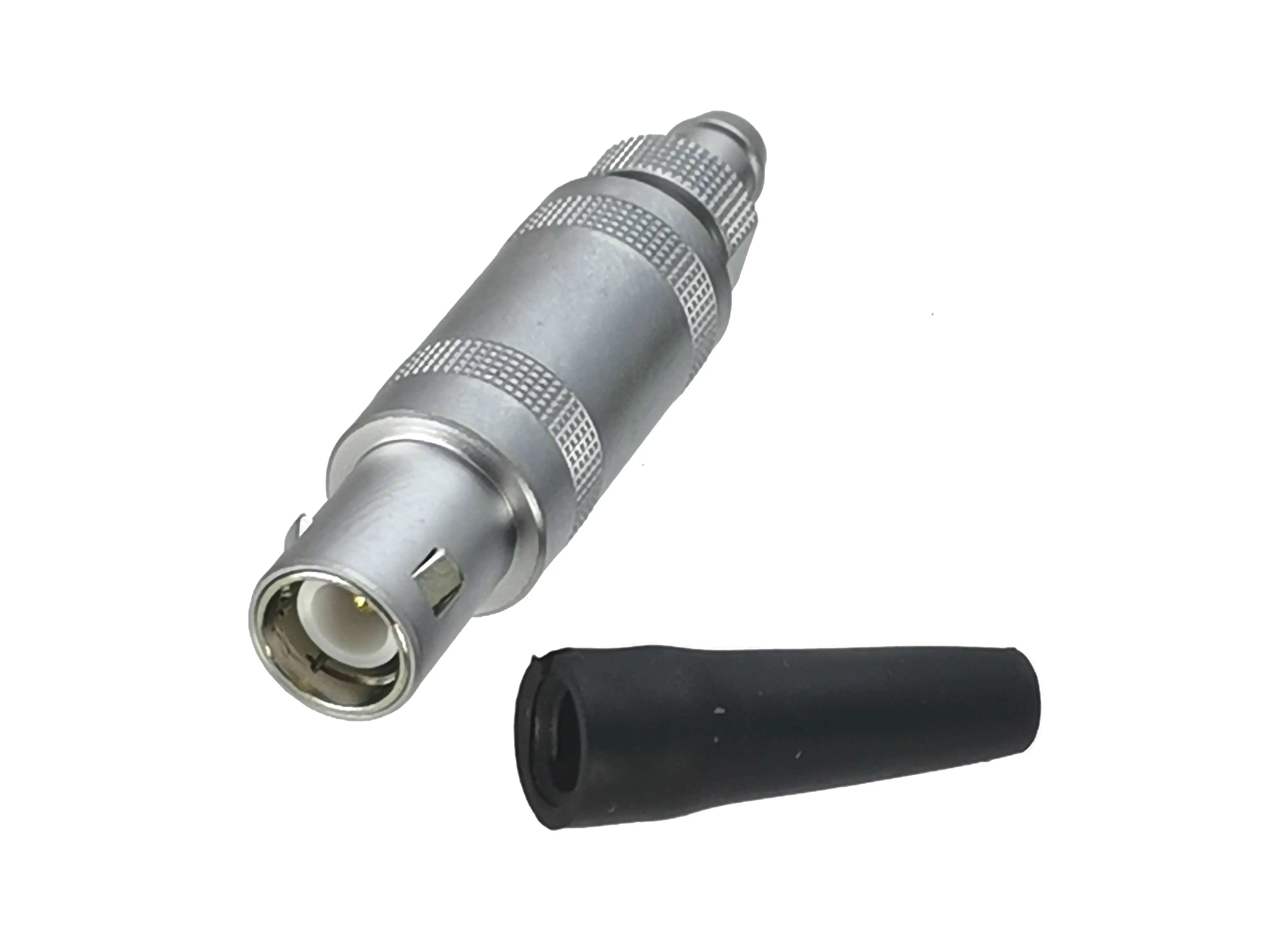 Conector para Detector de Falhas Ultrassônico Conector Ffa.1s 1pin c9 Medidor de Espessura de Falhas Não Destrutivo Conector de Teste com 10 Peças