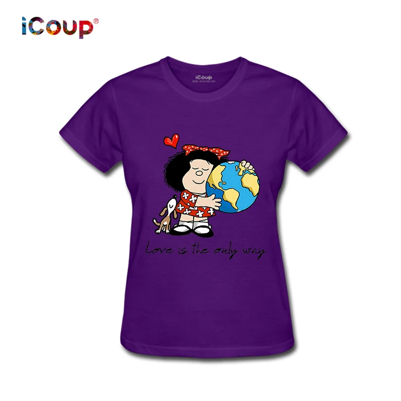 Женская футболка Mafalda world|Футболки| |
