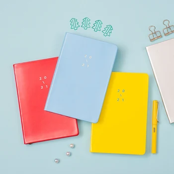 

2021 Year Calendar Schedule Weekly Monthly Planner Notebook Agenda Organizer A5 Meeting Notebook Stationery