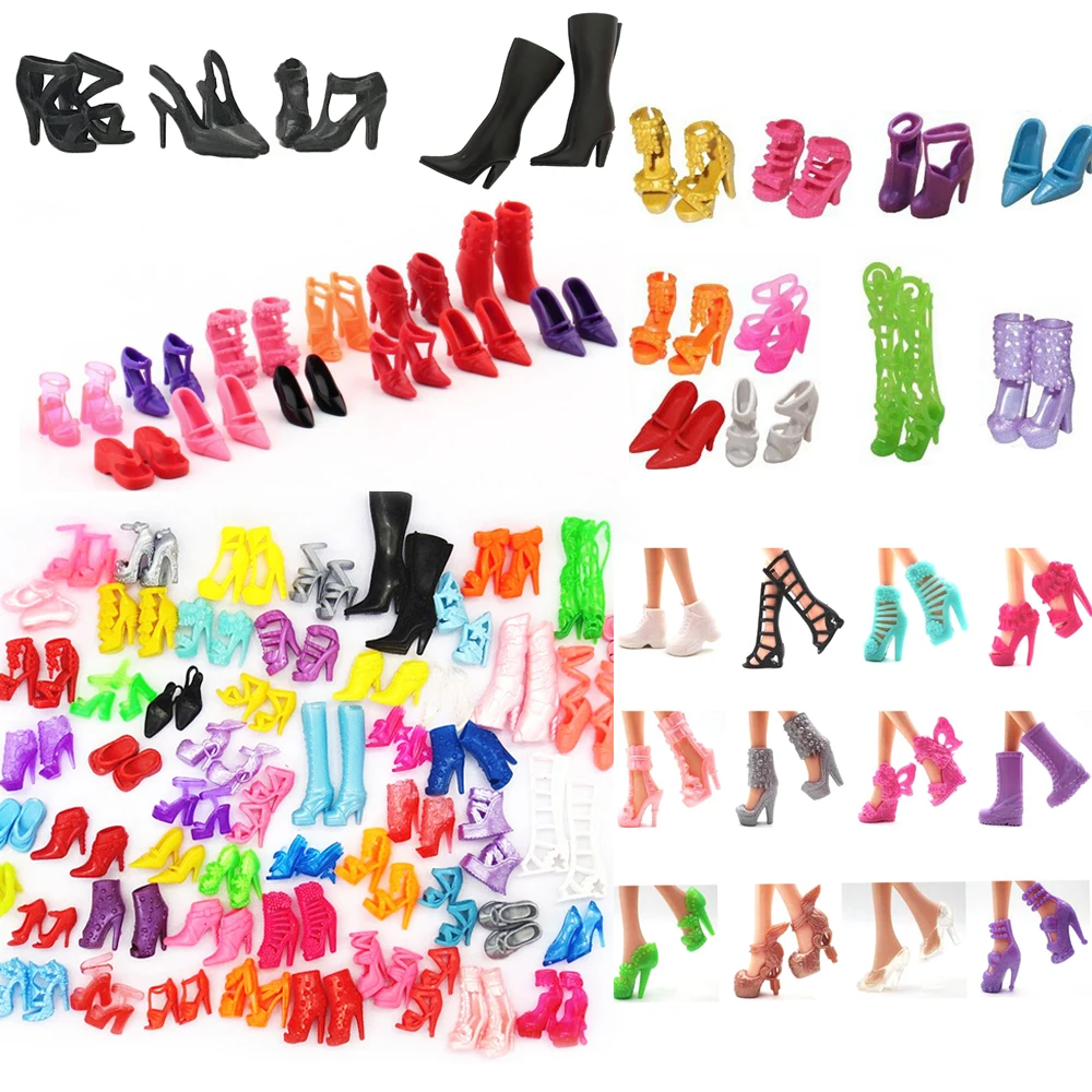 NK Mix Style Doll Shoes For Barbie Doll Accessories