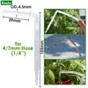 KESLA 50X Transparent Bend Arrow 1/4'' 4/7mm Hose Dripper Drip Emitter Water Saving Sprinkler Garden Micro Irrigation Greenhouse ► Photo 2/6