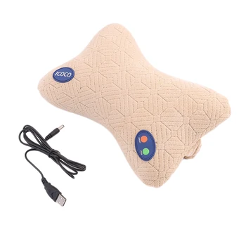 

YL-60201 Practical Useful Car Home 2 In 1 Brain Relaxing Massage Pillow For Improving Neck Shoulder Ache
