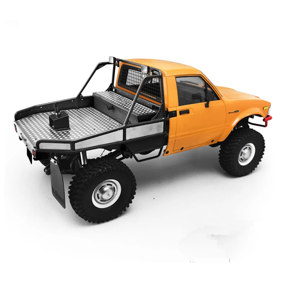Rc игрушки автомобиль металлический рулон решетчатый кузов наборы подходят для 1/10 Масштаб дистанционного управления игрушка 4WD TF2 шасси матч Mojave корпус оболочки