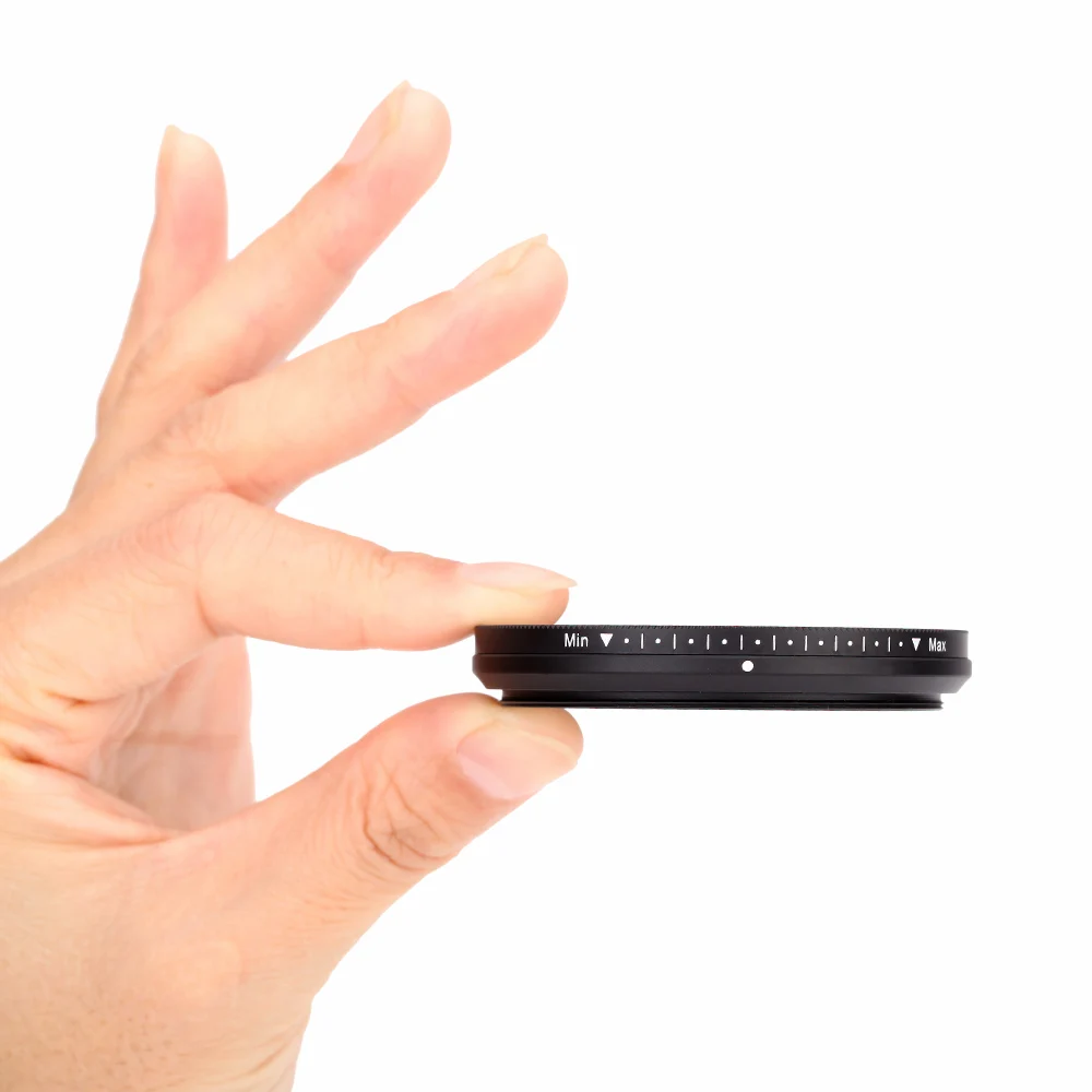 Fotga 46/49/52/82mm Slim Fader Variable ND Filter Len Camera Neutral Density Adjustable From ND2 ND4 ND8 to ND400 | Электроника