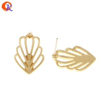 

Cordial Design 100Pcs 15*21MM Jewelry Accessories/Earrings Stud/Leaf Shape/DIY Parts/Jewelry Making/Hand Made/Earring Findings