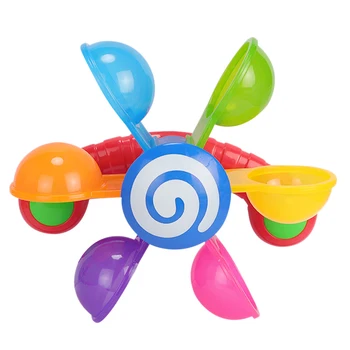 

Baby Bath Toys Play in Scoop Water Mini Windmill Waterwheel Toddler Bathroom Bathtub Bathing Toy Kids Summer Swimming Pool Gam