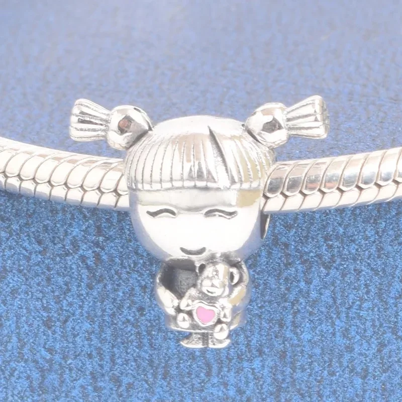 Лев Король Simba девушка wish подвеска Pandora Подвески Серебро 925 браслет для женщин diy модные украшения