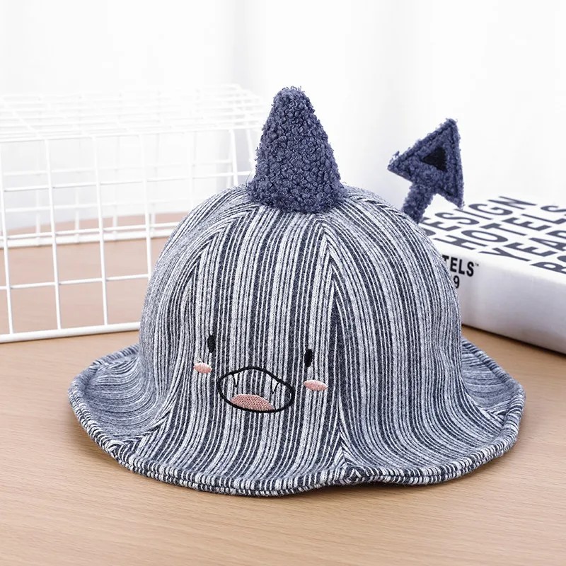 Модная Милая шапка для маленьких мальчиков; осенне-зимние шапки для маленьких девочек; шапка для малышей; шапка с рисунком кота для малышей - Цвет: 5