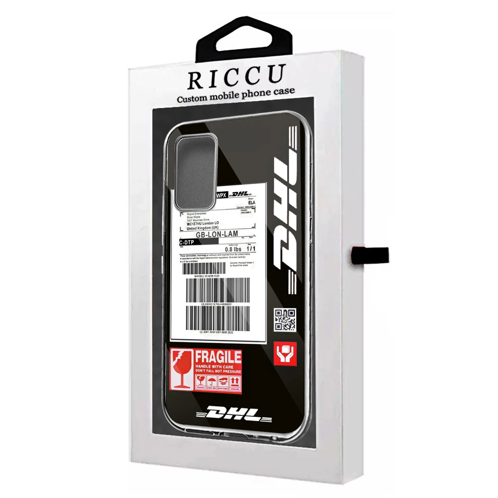 Custodia Per Telefono Dhl Express Calda Per Samsung Galaxy S20 Plus Ultra S10E S6 S7Edge S8 S9 S10 Plus S10 S20Lite Cover
