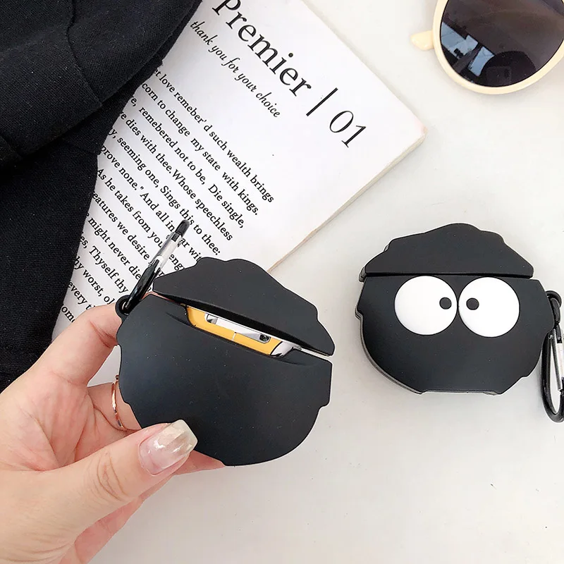 Для Air Pods AirPods Pro i10 TWS i12 i13 i20 i30 i50 i60 TWS чехол для гарнитуры наушников Мягкий силиконовый чехол s как милый мультфильм