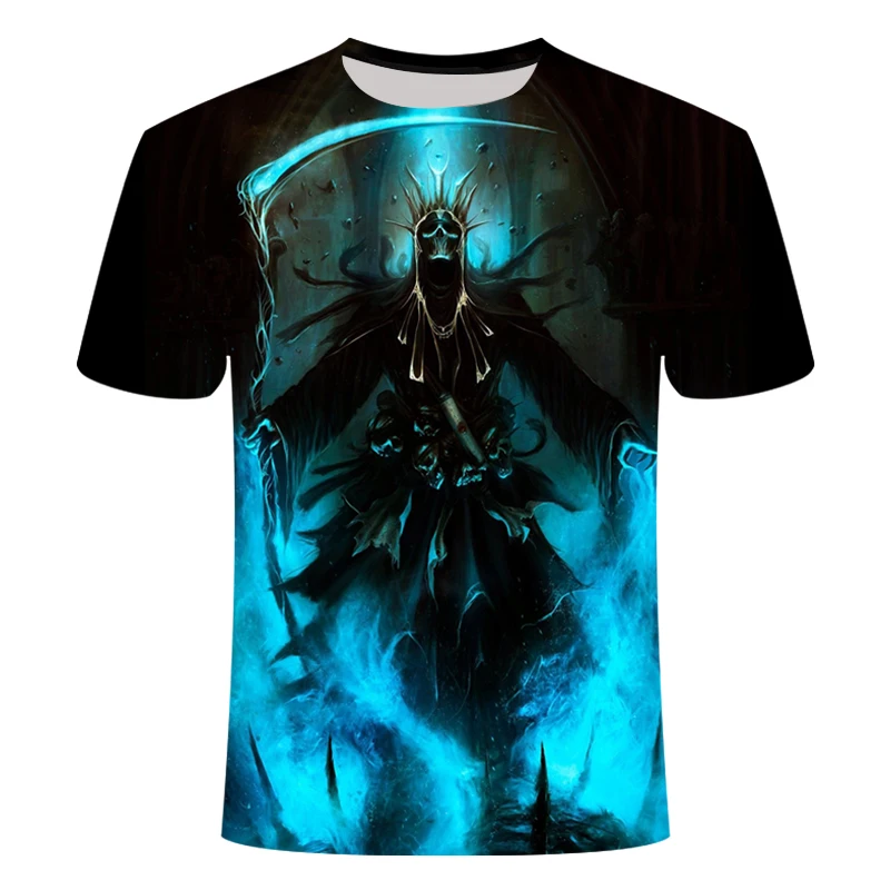 2019 Newest  Super clear angel 3D Print Animal Cool Funny T-Shirt Men Short Sleeve Summer Tops T Shirt Tshirt Male