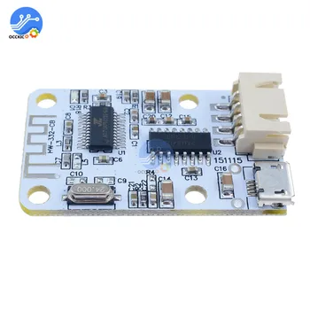 

amplifier board Bluetooth 4.0 Audio Receiver Board Wireless Amplifier Module kit For Speaker USB 3W*2 amplificador de potencia