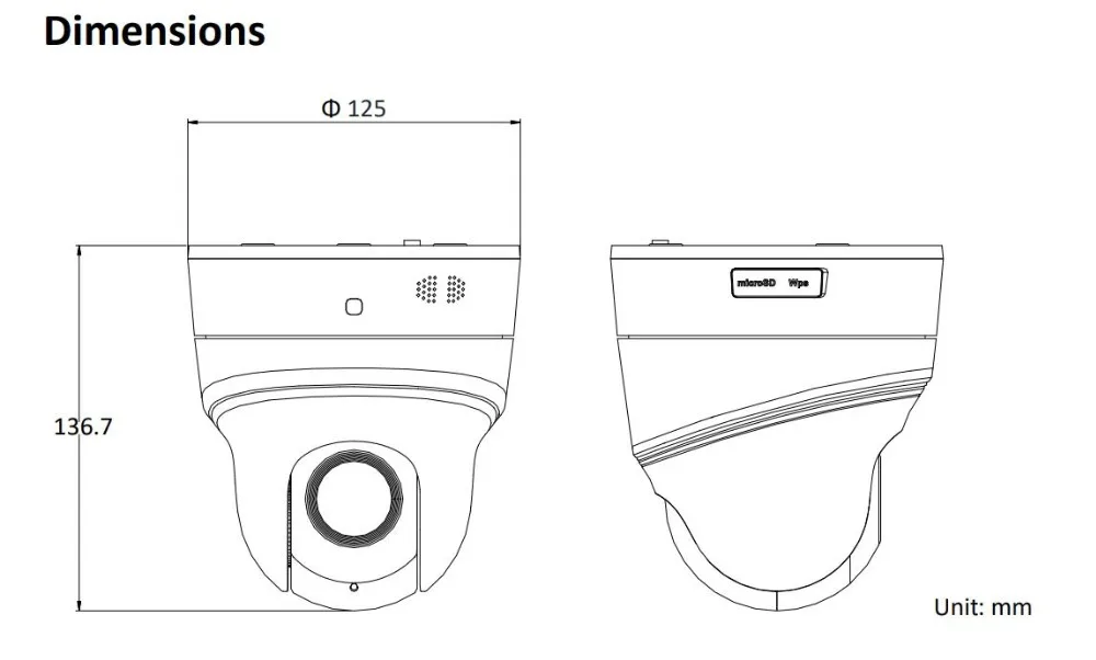 Hikvision DS-2DE2204IW-DE3/W английская версия 2MP/1080P 4 × Wifi мини PTZ ip-камера Беспроводная с ИК-поддержкой PoE ONVIF sd-карта