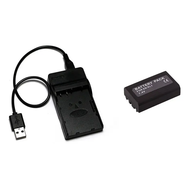 Черный NP-800 аккумулятор NP800 EN-EL1 ENEL1 EL1+ зарядное устройство для Nikon COOLPIX 4300,4500, 4800 для Konica Minolta DiMAGE A200 DG-5W, DG5W - Цвет: Черный