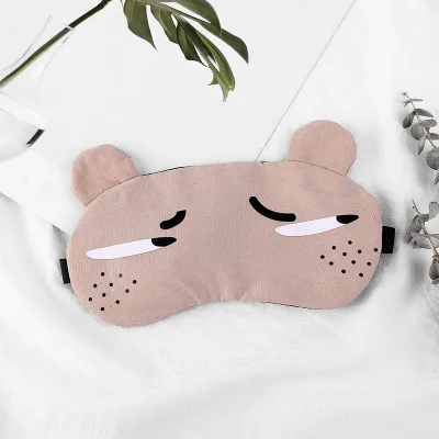 

Small Animal Expression Ice Pack Shade Protection Eye Patch Korean-style Creative Cartoon Sleep Eye Patch Customizable Manufactu