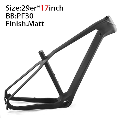 17 Matte Новая полностью карбоновая mtb рама 27,5 er carbone t800 рама карбоновая для горного велосипеда 27,5 супер светильник рама для велосипеда Заводской магазин - Цвет: 17 Matte