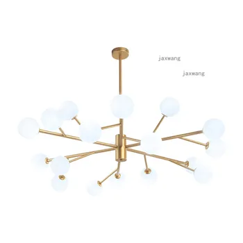 

Nordic Living Room Chandelier Lighting modern Glass LED Light Luxury Magic Pendant Lamp Lights Restaurant Hanging Lamps