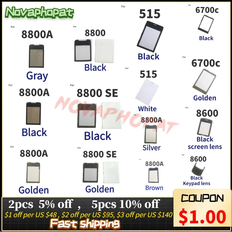 Стеклянный зеркальный экран Novaphopat для Nokia 8800SE 8800 SE Sirocco Arte 8600 515 6700 6700C стеклянный