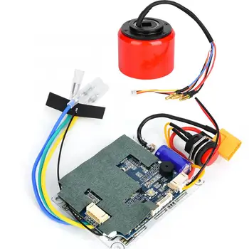 

70mm 24V-36V 150W Brushless Hub Motor Wireless Drive Controller Remote Control Transmitter Mini Scooter DIY Electric Skateboard