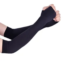 H Cycling Protector Cover Long Arm Sleeves Camping Ice Silk Sunscreen Sleeves For Outdoor Running Walking Half Finger Sleeves