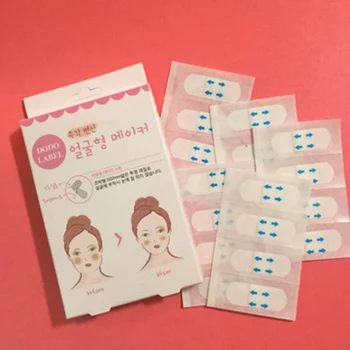 

2020 Newest Original Korean V Shape Thin Face Sticker Artifact Invisible Slimming Chin Medical Tape Patches Face Lift Tools