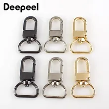 

20mm Deepeel 20pcs Metal Bag Buckle Dog Collar Swivel Clasp Trigger Snap Hooks Key Chain Clips Decor Hanging Accessories KY328