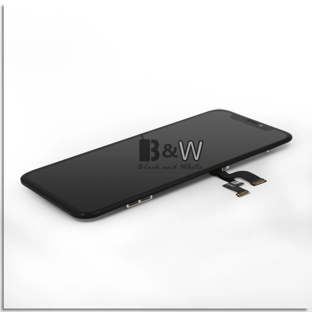 OLED/TFT дисплей для iPhone X экран с высоким качеством 3D сенсорный экран дигитайзер сборка+ Сенсорное кольцо+ Ухо mest+ кольцо для камеры