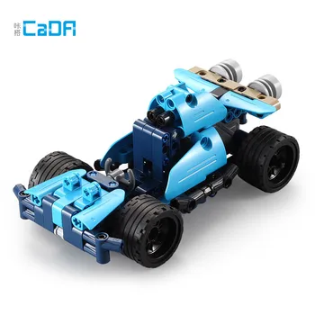 

Technic DIY CaDA 509PCS C52015 Building Blocks 6 In 1 Blue Phantom Comprehensive Vehicle Bricks Educational Toys for Boy