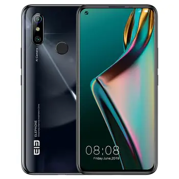 Перейти на Алиэкспресс и купить ElEPHONE U3H Android 10 Мобильный телефон 6,53 дюймHelio P70 Восьмиядерный 6 ГБ + 128 Гб 24 МП селфи камера 48мп 4G смартфон 3500 мАч NFC сотовый