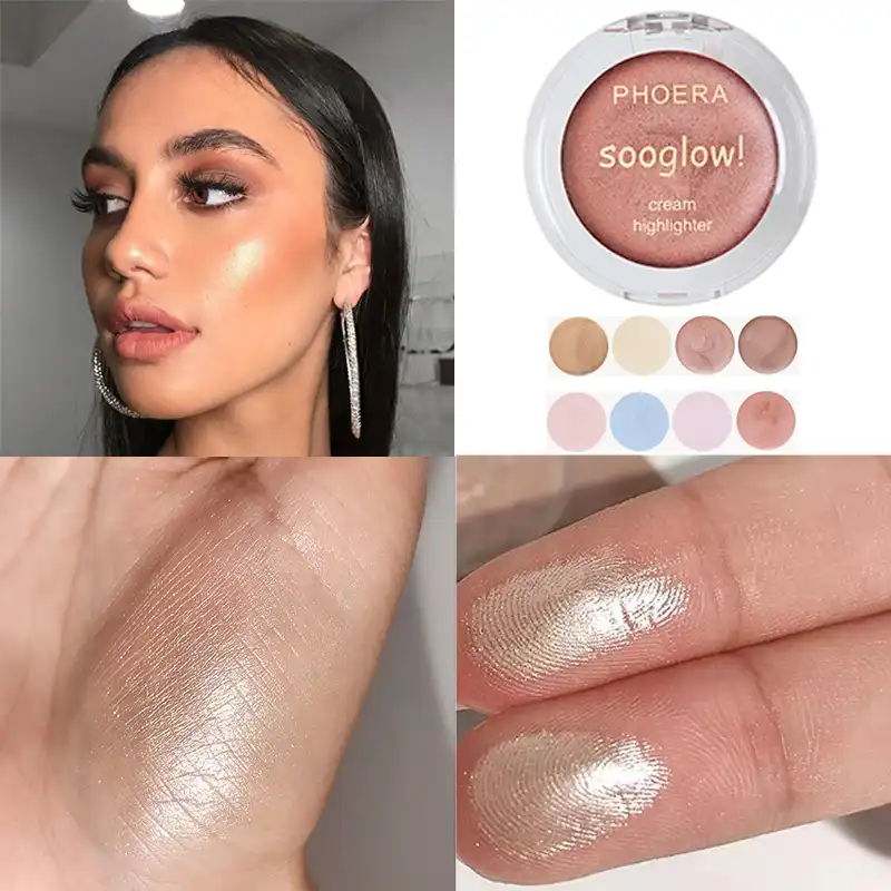highlighter as eyeshadow