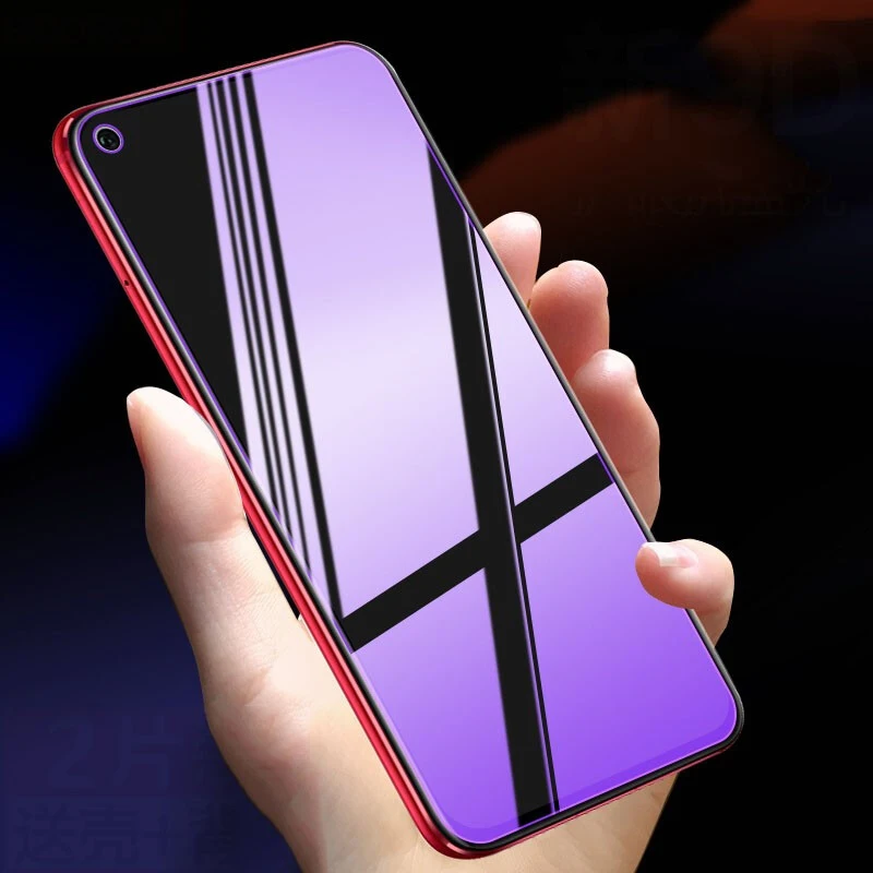 Закаленное стекло для Huawei Honor 30 30S с защитой от синего излучения 20 10 Lite Pro 20S 20i 10i