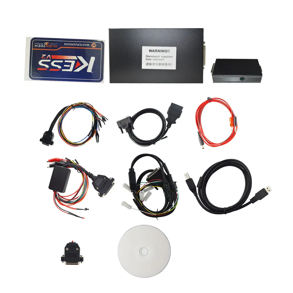KESS V5.017 V2.53 ЕС красный блока управления двигателем Титан KTAG V2.25 V7.020 4 светодиодный