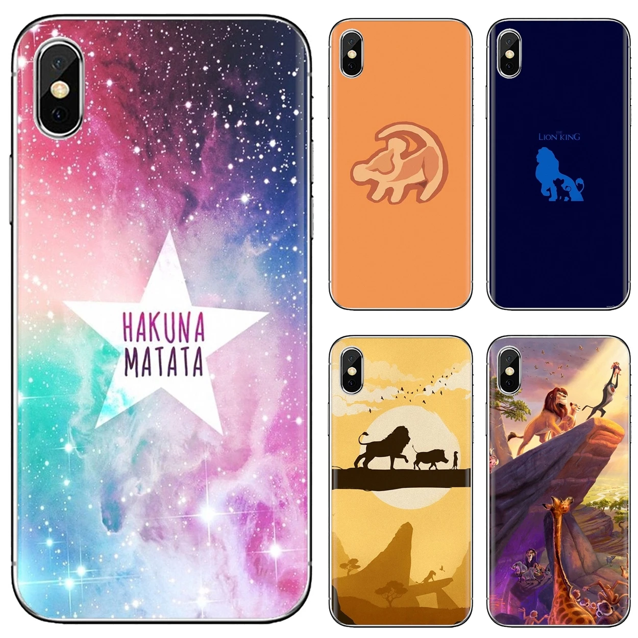 Мягкий силиконовый чехол King-Hakuna-C-Matata-комикс-The-Lion для Samsung Galaxy A9 A8 Star Lite A3 A5 A7 A6 Plus 2018