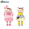 Metoo Forest Animals Plush & Stuffed Dolls Unicorn Angela Doll Rabbit Plush Toy Cute Fox Kids Soft Companion Boneca Decor Toys 2